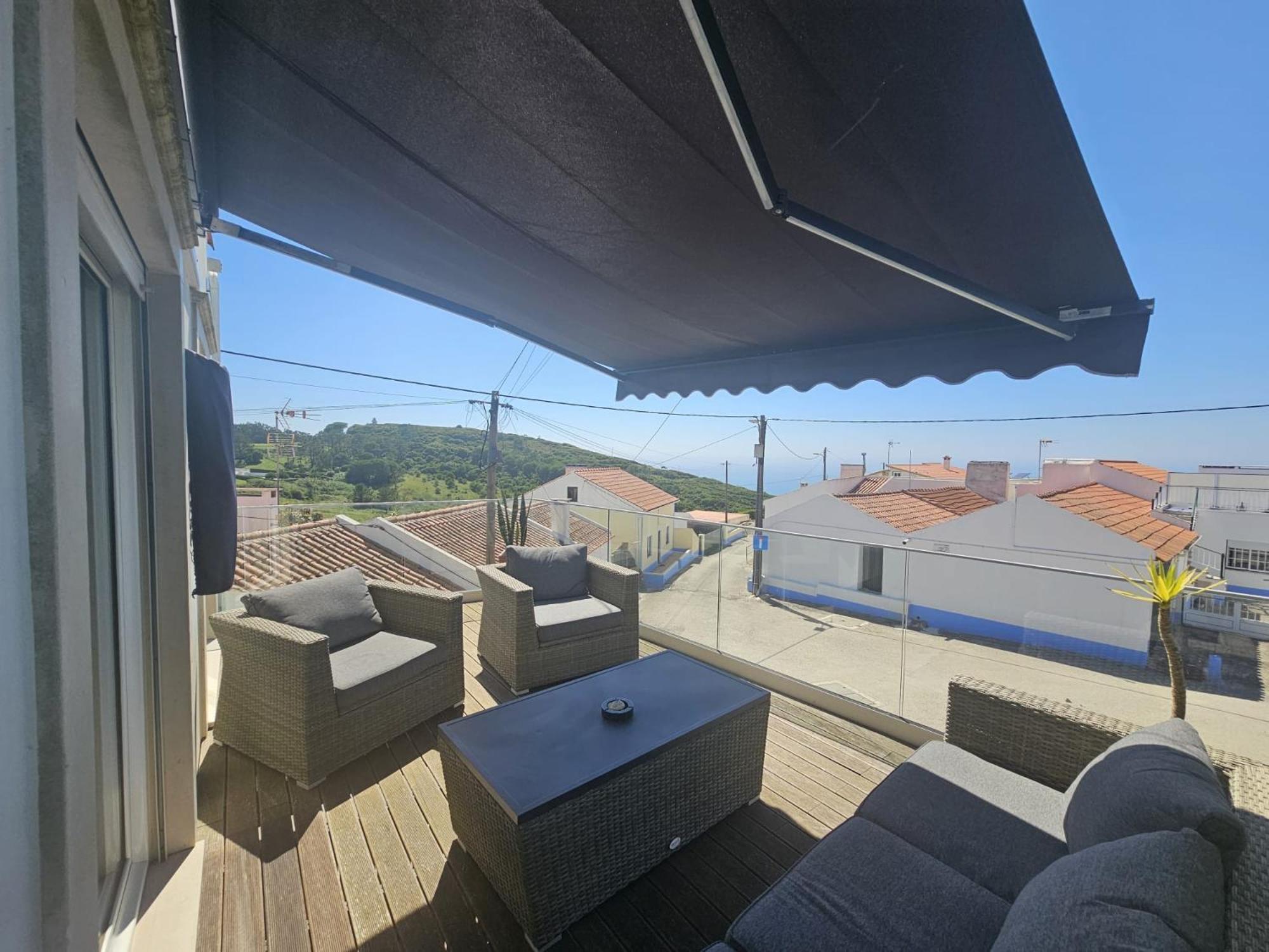 Sunflower Sea View with magnificent terrace in Serra da Pescaria, Nazaré - Portugal Exterior foto